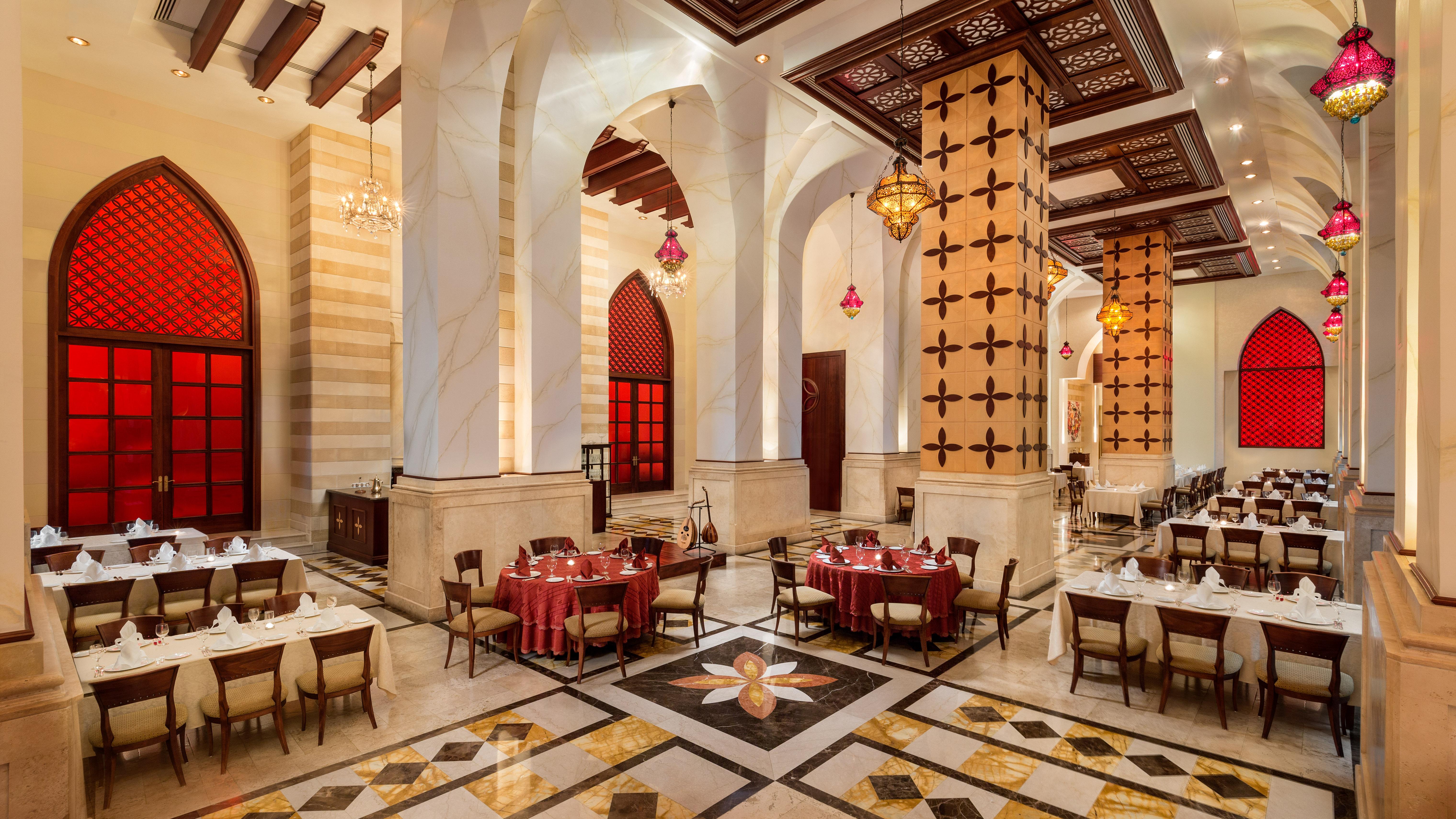 Emirates Palace Mandarin Oriental, Abu Dhabi Exterior foto The restaurant