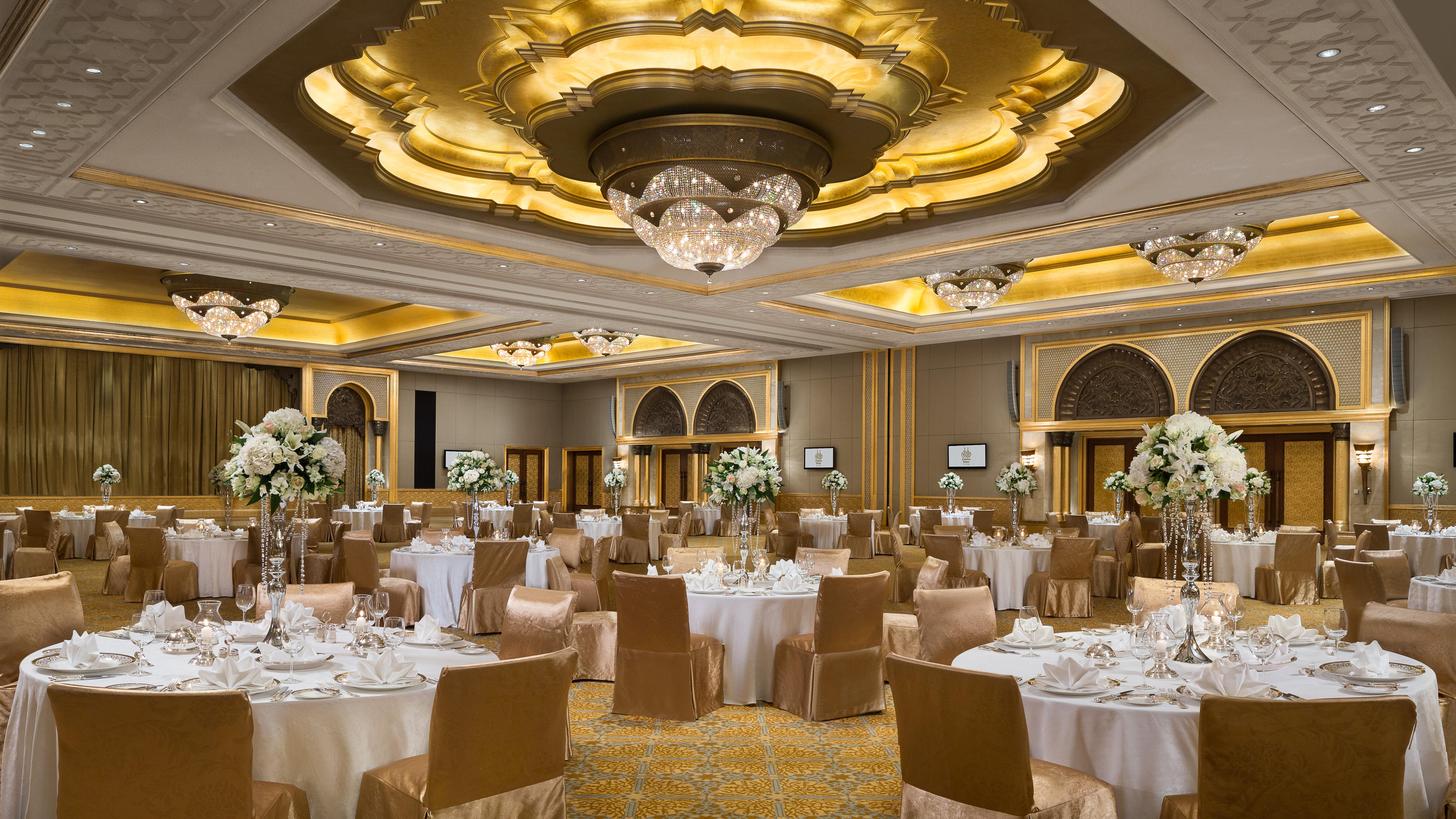 Emirates Palace Mandarin Oriental, Abu Dhabi Exterior foto The ballroom